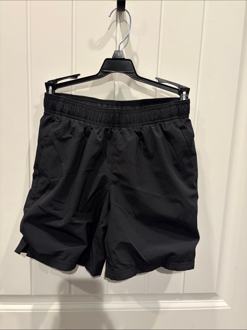 Boy's Black Athletic Shorts